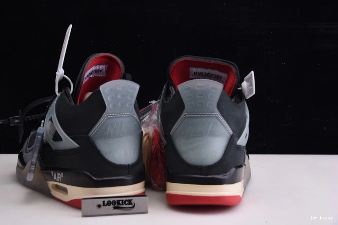 1st Kicks White CV9388-001 Bred x 4 Off Air Retro Jordan 0712